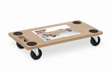 KREATOR KRT670001 / Prepravný vozík na nábytok / Nosnosť 200 kg / Rozmer 300 x 600 mm / 4x otočné kolieska o 360 °
