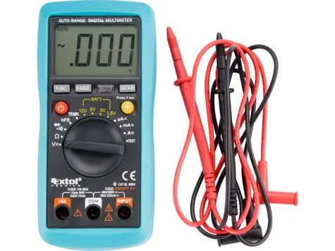 Extol Premium 8831250 / Digitálny multimeter s automatickou voľbou rozsahov