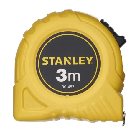 Stanley 1-30-487 / Meter zvinovací 3m / meracia páska 12.7 mm / tr. pr. II / plastový obal