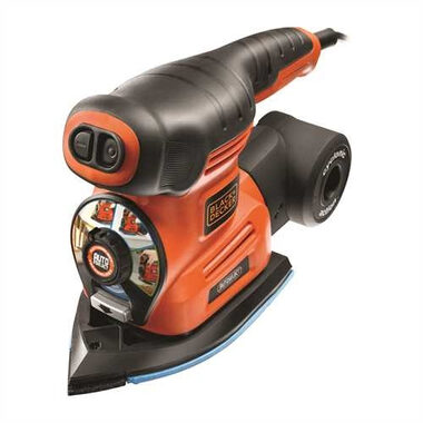 Black&amp;Decker KA280K / Multifunkčná brúska s príslušenstvom / 220W / 13.000 ot-min / 26.000 kmitov-min / kufor