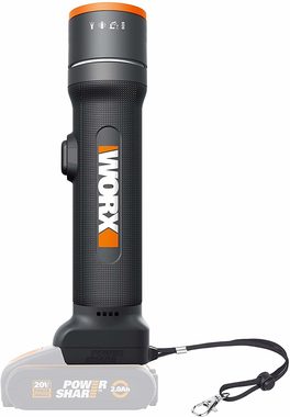 WORX WX027.9 / Aku LED Svietidlo 4 v 1 / 20V / 120 - 510 lm / otočná hlava / bez Aku