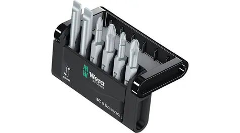 WERA Bit-Check 6 Universal 1 / sada bitov