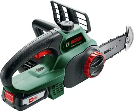 BOSCH UniversalChain 18 - 1x 2.5 Ah / Aku Reťazová píla / 18V / 2.5Ah / dĺžka lišty 20 cm