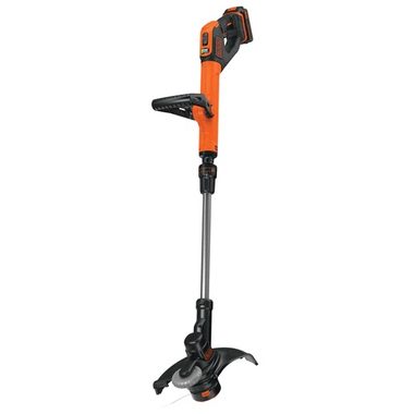 Black&amp;Decker STC1820PC / Aku Strunová kosačka / 18V / 2.0Ah / šírka záberu 28 cm / struna 1.6 mm x 9 m
