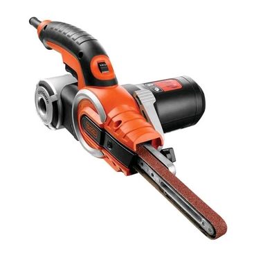 Black&amp;Decker KA902EK / Pásová brúska / 400W / 900-11600 ot-min / Brúsna plocha 13x451 mm