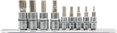 YATO YT-04401 / Sada bitov 9 ks / CrV 6150)