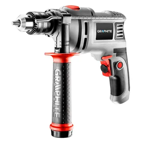 Graphite 58G726 / Príklepová vŕtačka / 650W / 13mm skľučovadlo / 3.000 ot-min / 48.000 úderov-min / kufor