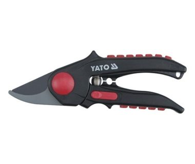 YATO YT-8811 / Záhradnícke nožnice / dĺžka 185 mm / max. rezný priemer 15 mm