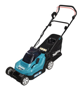Makita DLM382Z / Aku Kosačka na trávu / 2x18V / až 560 m2 / záber 38 cm / kôš 40 l / bez Aku