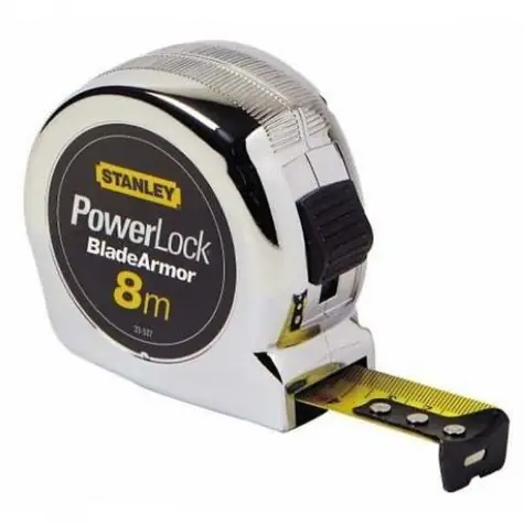 Stanley PowerLock 0-33-527 / Meter zvinovací 8m / Šírka pásky: 25 mm