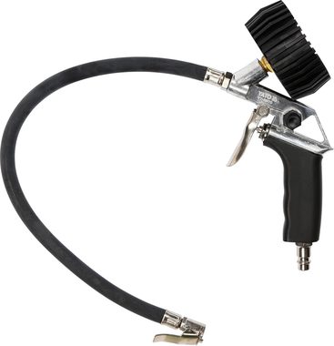 YATO YT-2370 / Pištoľ na hustenie kolies 0.8 mPa s manometrom 1-12 bar