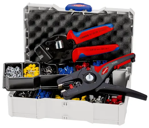 Knipex 979015 Lisovací sortiment pre dutinky 