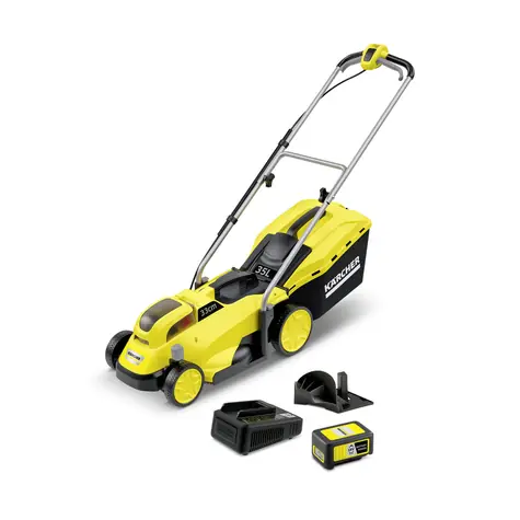 Kärcher LMO 18-33 AKU set / Aku Kosačka na trávu / 18V / šírka záberu 33 cm / kôš 35 l / Batéria + nabíjačka