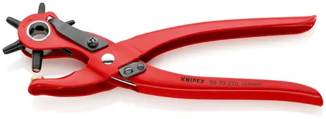 Knipex 90 70 220 EAN Revolverové dierovacie kliešte 220 mm