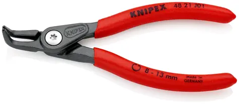 Knipex 48 21 J11 Precízne kliešte pre poistné krúžky pre vnútorné krúžky v otvoroch 130mm / 90 ° / 12-25mm / 1.3mm