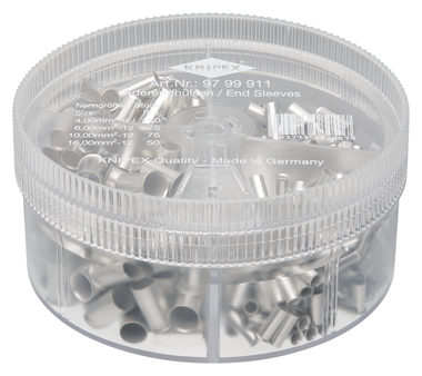 Knipex 97 99 911 Sortimentný box s neizolovanými koncovými dutinkami