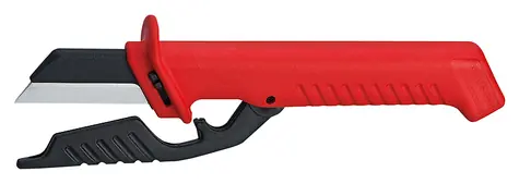 Knipex 98 56 Káblový nôž s výmennou čepeľou 190mm / dĺžka čepele: 50mm