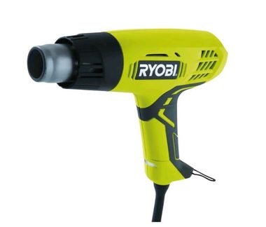 Ryobi EHG2000 / Teplovzdušná pištoľ / 2000W / Teplota 400-600 ° C / Množstvo vzduchu 25-500 l-min