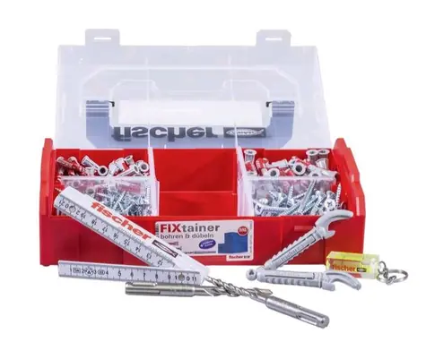 fischer FIXtainer 306 ks / sada hmoždiniek + skrutky