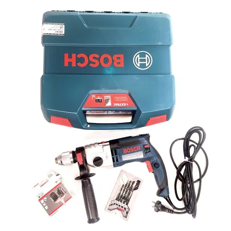 BOSCH GSB 24-2 Professional / Vŕtačka / 1100W / 3000 ot-min / 40 Nm / sadou vrtákov + dieroviek / dopredaj