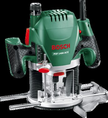 BOSCH POF 1400 ACE / Vrchná frézka / 1400 W / 10000 - 28000 ot. za min / zdvih: 55 mm / klieština: 6 mm