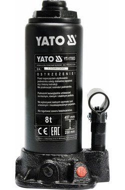 YATO YT-17003 / Hever piestový hydraulický 8T / 230-457mm