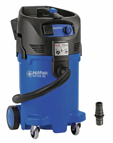 Nilfisk ATTIX 50-21 PC Clean Room / Priemyselný vysávač / 1400W / Mokré a suché vysávanie / 47 L / 60 dB