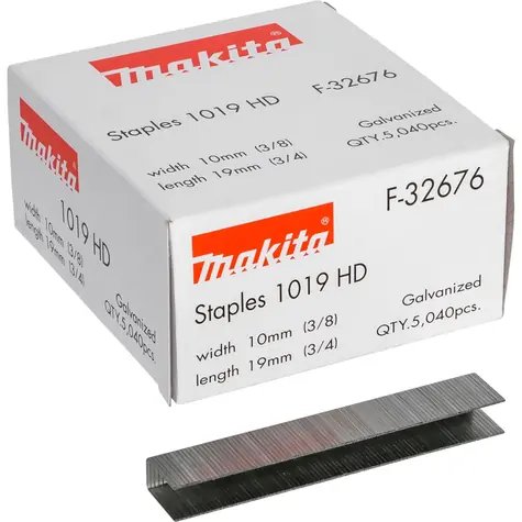 Makita F-32676 Spony nastreľovacie / T22 / 10x19 mm / 5040 ks