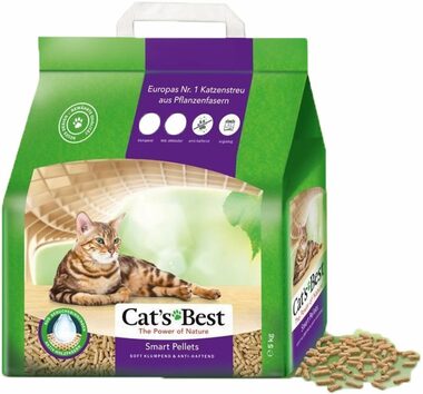 Cats Best Smart Pellets 10L / 5 kg / mačkolit / podstielka