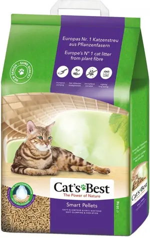 Cats Best Smart Pellets 20L / 10 kg / mačkolit / podstielka