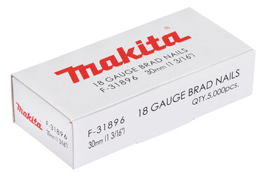 Makita F-31896 kolárske klince pre AF505 / 30mm / 5000 ks