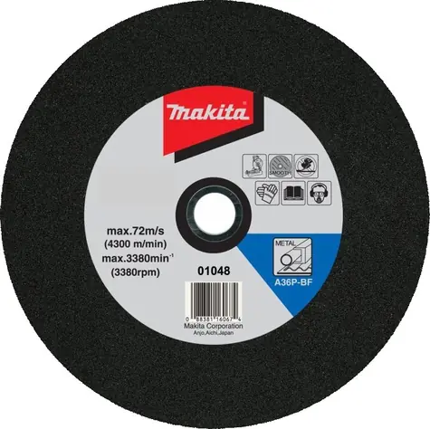 Makita B-10665-5 / kotúč rezný na kov / 355x3x25.4