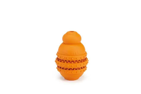 Beeztees Sumo Play Dental S oranžová / Hračka pre psov / 6x6x8.5cm