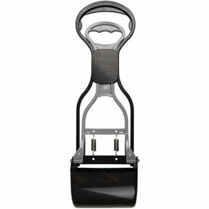 Flamingo Zberač psích exkrementov 38x11cm čierno-šedá