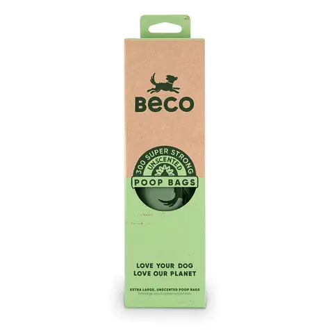 BeCoThings Vrecká na exkrementy 300 ks/z recyklovaných materiálov