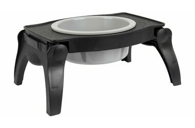 Flamingo LILO Cestovná miska čierno-šedá 1500ml