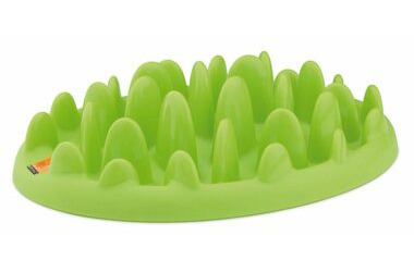 Karlie Northmate MINI interaktívna miska zelená / 29x22.5x7cm