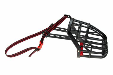 Karlie Náhubok plastový čierna D: 37cm Š: 35-64cm - 9