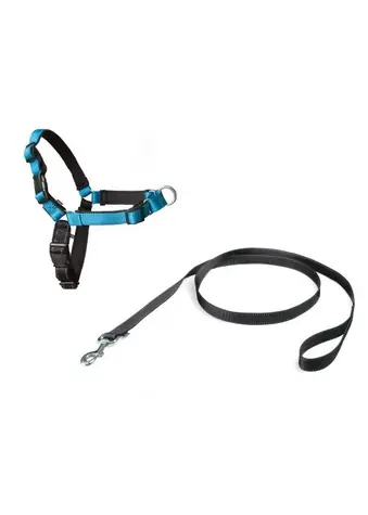 PetSafe EasyWalk Deluxe postroj modrá - veľkosť M/L