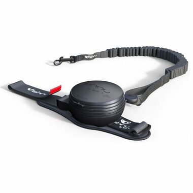 Lishinu3 3v1 vodítko čierna - veľkosť S (5-7kg) / Hands-free samonavíjacie vodítko s lanom