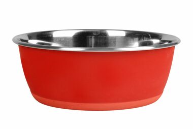 Karlie Miska popisovateľná červená 13cm 500ml / dopredaj