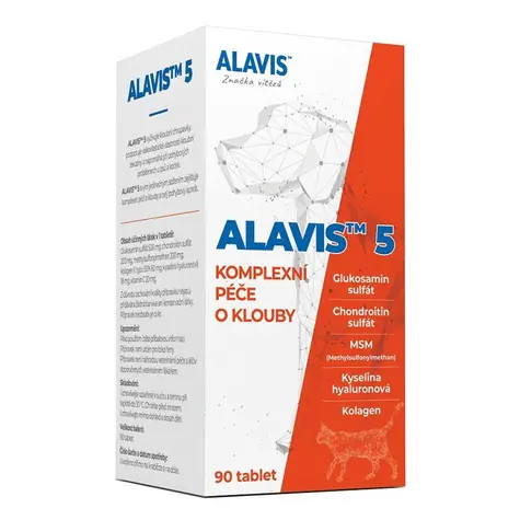 ALAVIS 5 90 tabliet / Komplexná kĺbová výživa pre psy a mačky