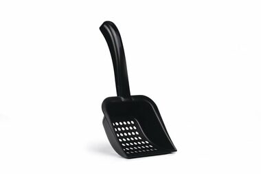 Beeztees Lopatka na čistenie toalety čierna 29 cm / dopredaj