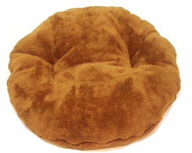 Marysa DE LUXE vankúš kruh škoricová