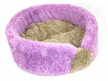 Marysa DE LUXE pelech fialová-béžová