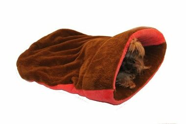 Marysa pelech 2v1 s lemom hnedá-modrá - veľkosť XL