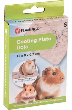 Flamingo chladiaca keramická podložka pre hlodavce S/12x8x0.7cm