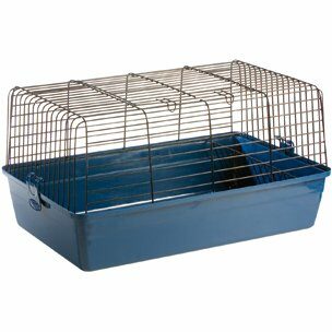 Flamingo SPRINTERS Klietka pre králiky modrá 85cm