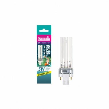 Arcadia Compact Ultra Clear UVC 11W G23 225mm