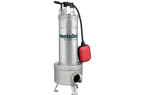 Metabo SP 28-50 S / ponorné čerpadlo na znečistenú vodu / 1.2 bar / 1470W / 28000 l/h / max. výtlak 12m / max. ponor 7m